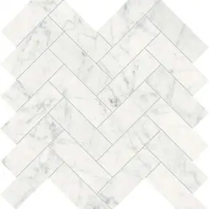 Eterna Bianco 1.25" x 4" Herringbone