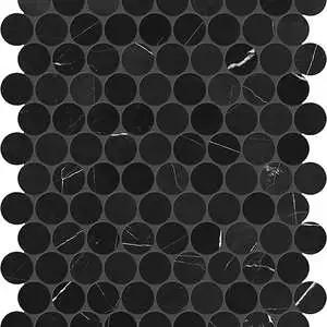 Galaxia Nero 1.25" Penny Round