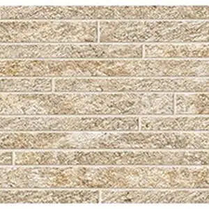 Glacier Oro Brick Mosaic