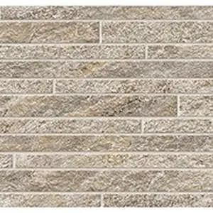 Glacier Platino Brick Mosaic