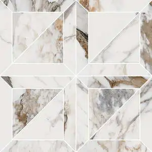 Indulge Breccia Capraia 6"x6" Mosaic Deco