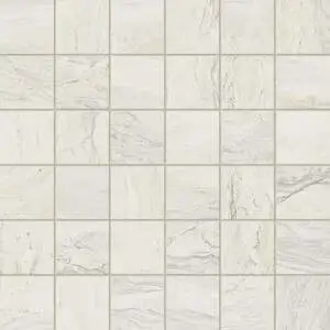 Jewelstone White Matte 2"x2" Mosaic