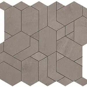 Koncrete Grey Shapes Mosaic
