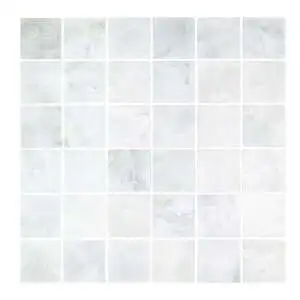 Lotus White 2"x2" Mosaic