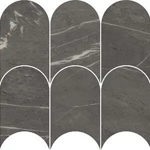 Luxury Sovereign Gray 4"x6" Arch Mosaic