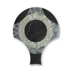 Musea Circle Moss Green With Verde Laguna & Tulip Black (H)