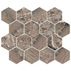 Neolith Mineral Umber 3" Hex