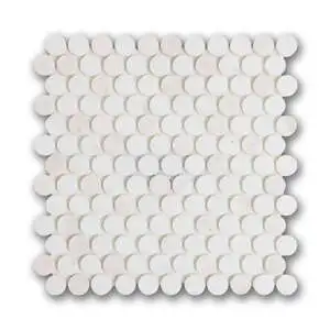 Penny Round White Haze (H)