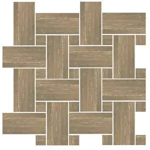 Pinnacle Natural Basketweave Mosaic