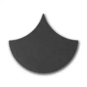 Pisces Solid 3/8” Basalt Small (H)