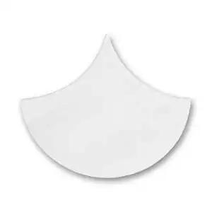 Pisces Solid 3/8” Carrara Bella Small (H)