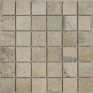 Rhodes Beige 2"x2" Mosaic