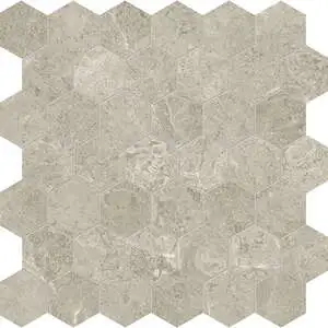 Ritz Gray 2" Hexagon