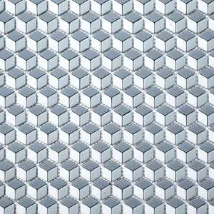 San Marino Enamel Mosaics Sage Cube