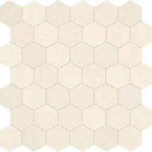 Serene Ivory (Limestone) 2" Hexagon