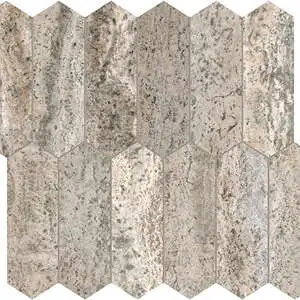 Silver Ash (Travertine) 2"x6" Picket