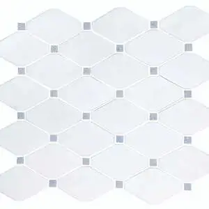 Thassos Trapezoid Mosaic