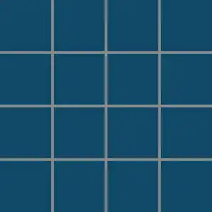 Tonalita Petrol Blue 2"x2" Scored Tile