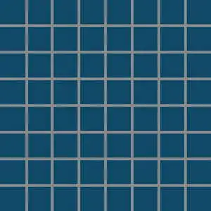 Tonalita Petrol Blue 2"x2" Scored Tile