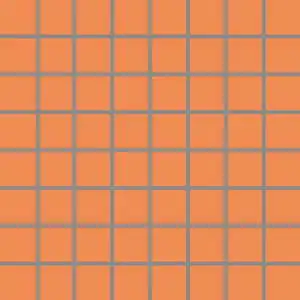 Tonalita Tangerine 1"x1" Scored Tile