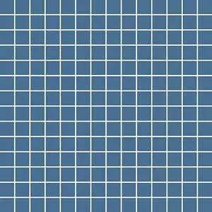 Tonalita Bay Blue 1"x1" Mosaic