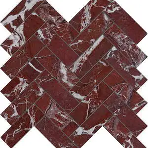 Tuscano Rosso 1.25"x4" Herringbone