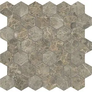 Velutto Ash 2" Hexagon