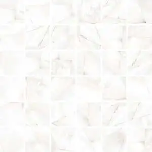 Wisp Bianco/Deco 2"x2" Mosaic