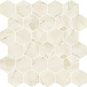 Wisp Avorio/Deco 2" Hexogon