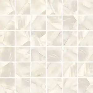 Wisp Grigio/Deco 2"x2" Mosaic