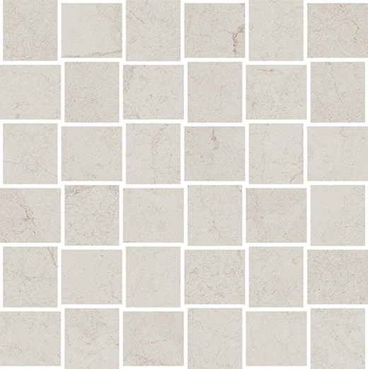 Caliza Chic White 2"x2" Basketweave Mosaic