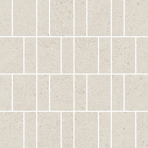 Camden Levee White 32 Piece Mosaic
