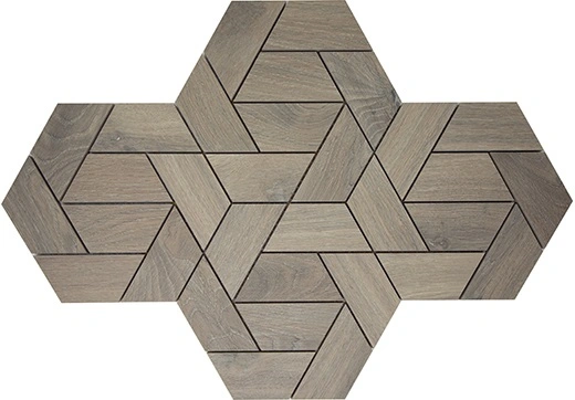 Catalan Champagne Hexagon Deco Mosaic