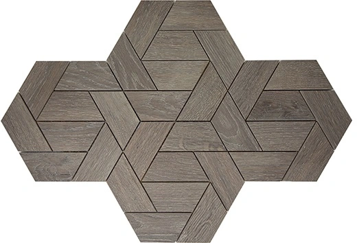 Catalan Nutmeg Hexagon Deco Mosaic