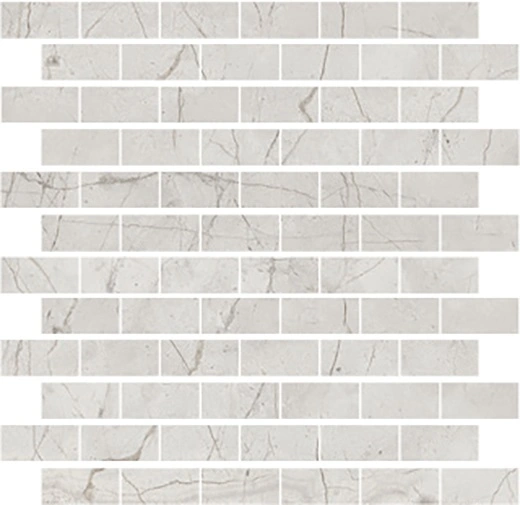 Cava Romano White 1"x2" Mosaic