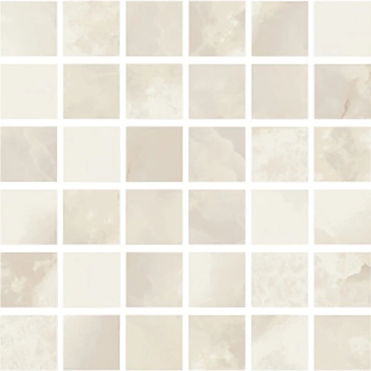 Cava Carrara Onyx Grey 2"x2" Mosaic
