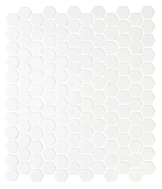 Classico White 1" Hexagon Classico White 1" Hexagon