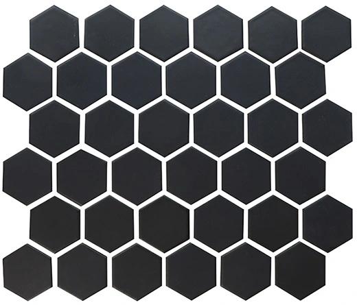 Classico Black 2" Hexagon