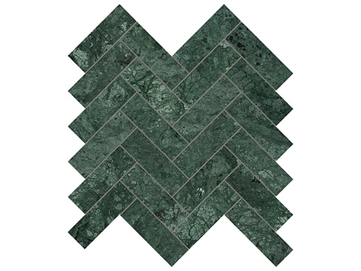 Diosa Verde 1.25"x4" Herringbone