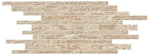 Glacier Oro Brick Mosaic