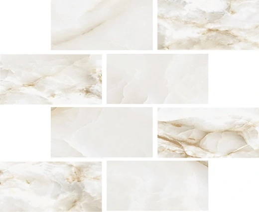 Grace White 3"x6" Mosaic