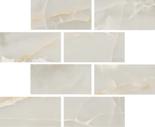 Grace Light Grey 3"x6" Mosaic