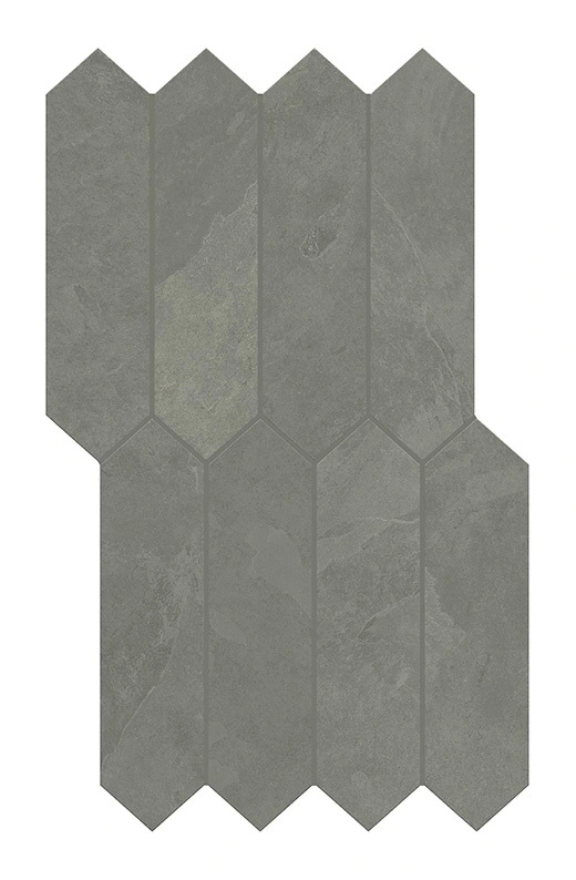 Hearth Jade Picket Mosaic