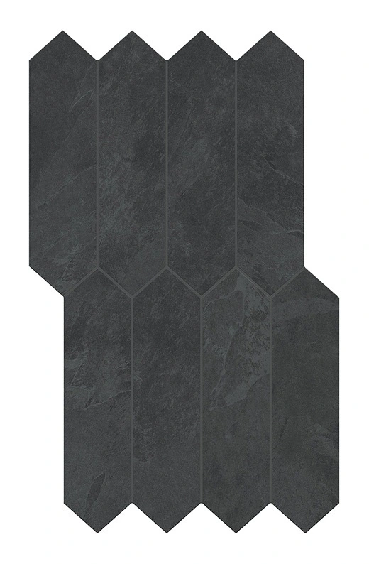 Hearth Dark Picket Mosaic