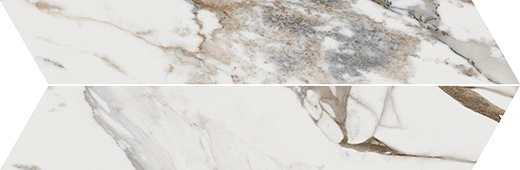 Indalgo Breccia Capraia Polished 4"x21" Chevron