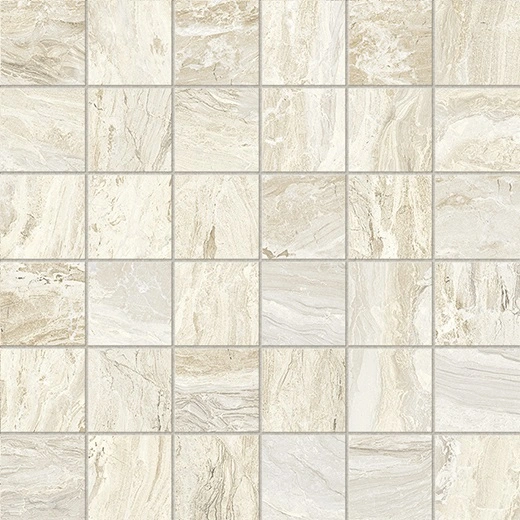 Jewelstone Ivory Polished 2"x2" Mosaic