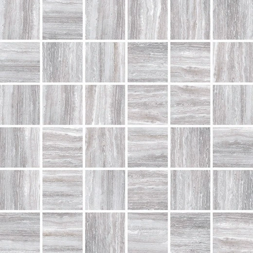 Lazio Grey 2"x2" Mosaic