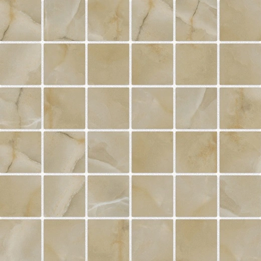 Luxury Opulent Beige Onyx 2"x2" Mosaic