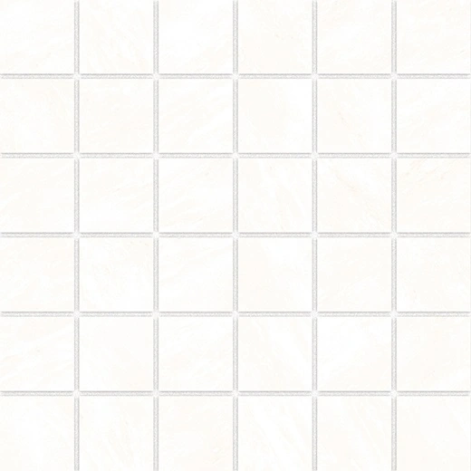 Macia White 2"x2" Mosaic