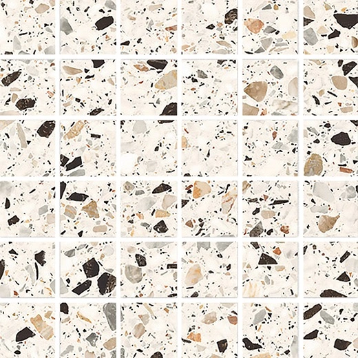 Melange Cream 2"x2" Mosaic